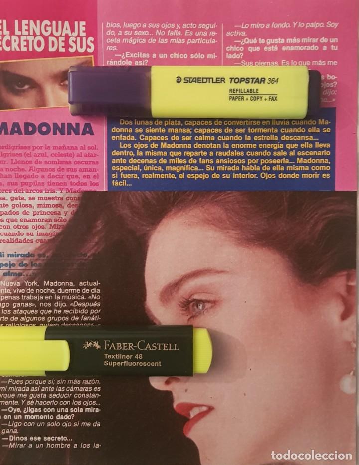 Coleccionismo de Revistas y Peri&oacute;dicos: Reportaje de Madonna 20.05.89