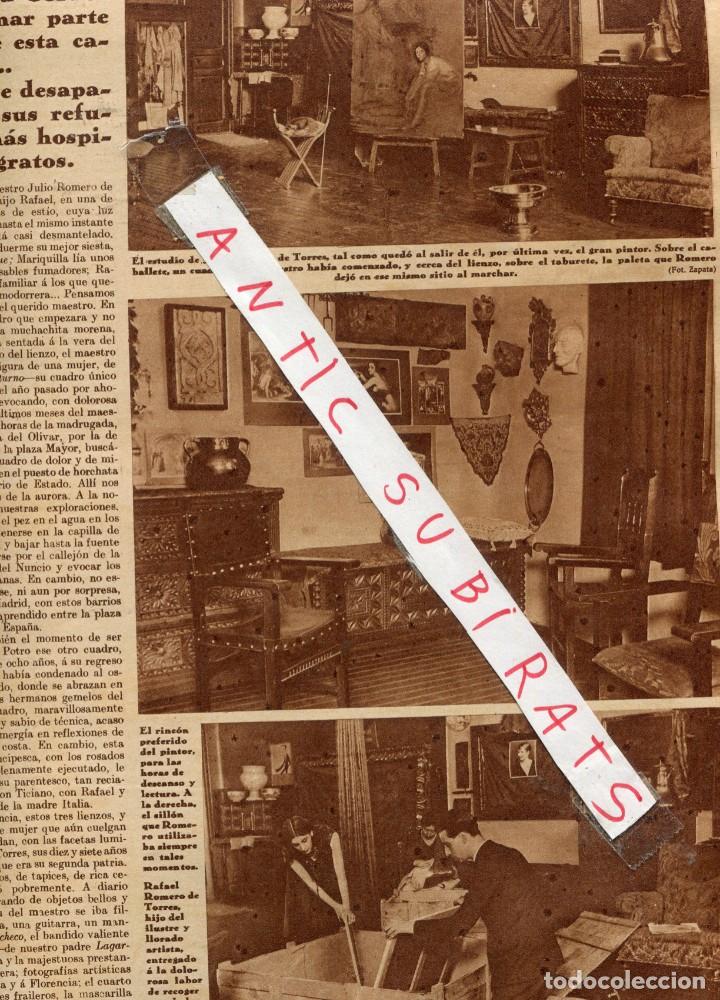 Collezionismo di Riviste e Giornali: REVISTA A&Ntilde;O 1930 ESTUDIO DE JULIO ROMERO DE TORRES CRISTO DE VICTOR MACHO EN PALENCIA RAMON CARALT