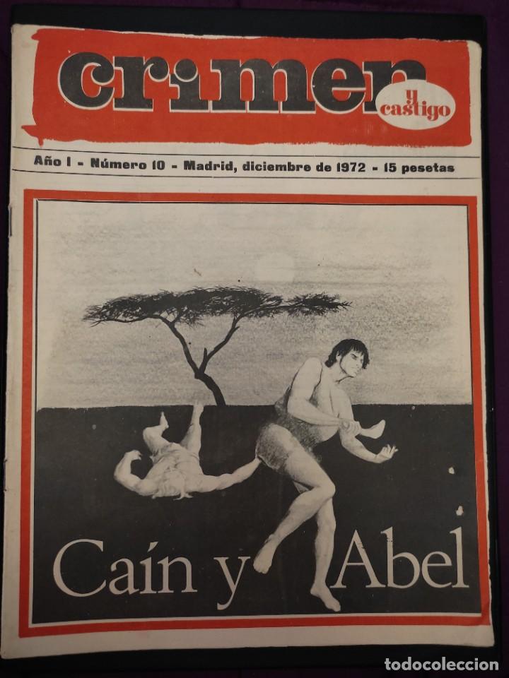 Collectionnisme de Revues et Journaux: REVISTA CRIMEN Y CASTIGO A&Ntilde;O I N&Uacute;MERO 10