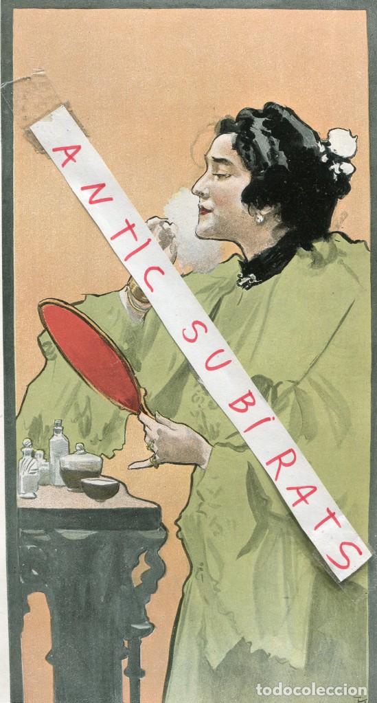 Collezionismo di Riviste e Giornali: REVISTA A&Ntilde;O 1901 JUAN PEYRO ANGEL HUERTAS FIGURA FEMENINA ULTIMO DISCURSO DE VICTOR BALAGUER NARANJA