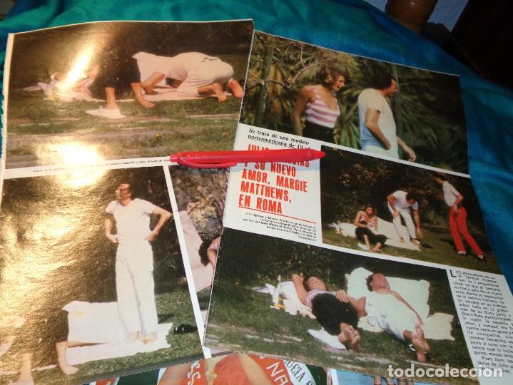 Coleccionismo de Revistas y Peri&oacute;dicos: RECORTE : JULIO IGLESIAS Y SU NUEVO AMOR, UNA MODELO DE 19 A&Ntilde;OS. SEMANA, 1984 (#)