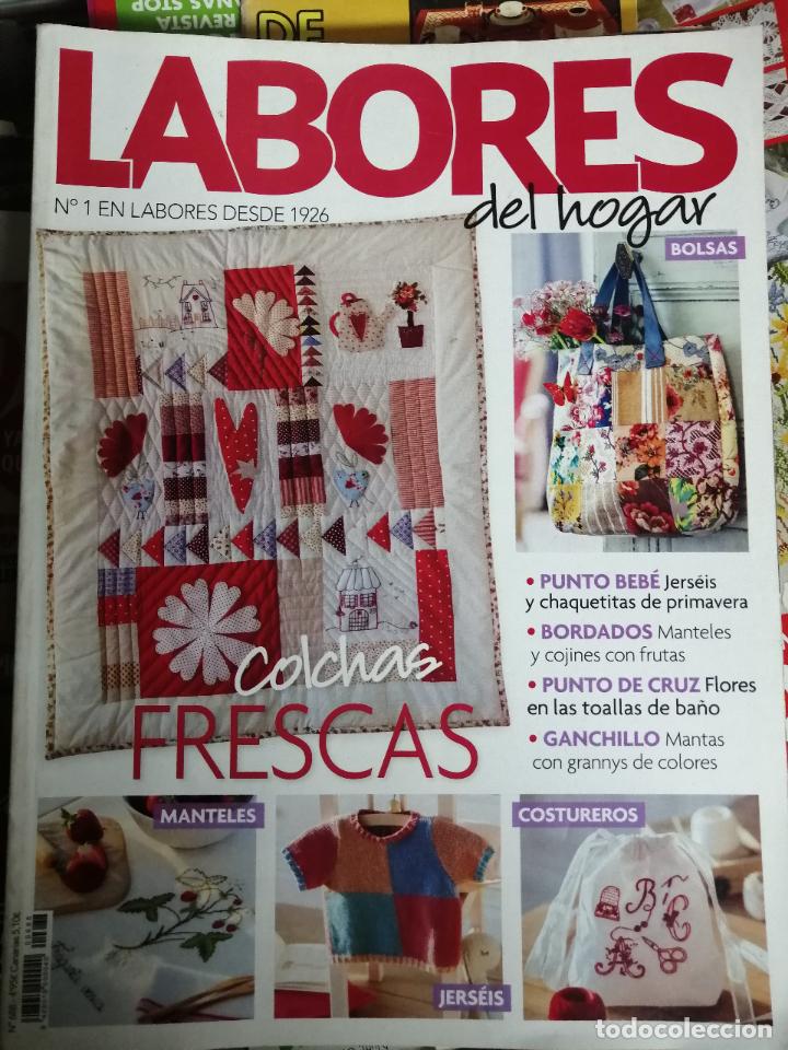 Coleccionismo de Revistas y Peri&oacute;dicos: LABORES DEL HOGAR N.688. PUNTO BEBE. BORDADOS, GANCHILLO, BOLSAS, COSTUREROS, ALFOMBRA, PUNTO DE CRU