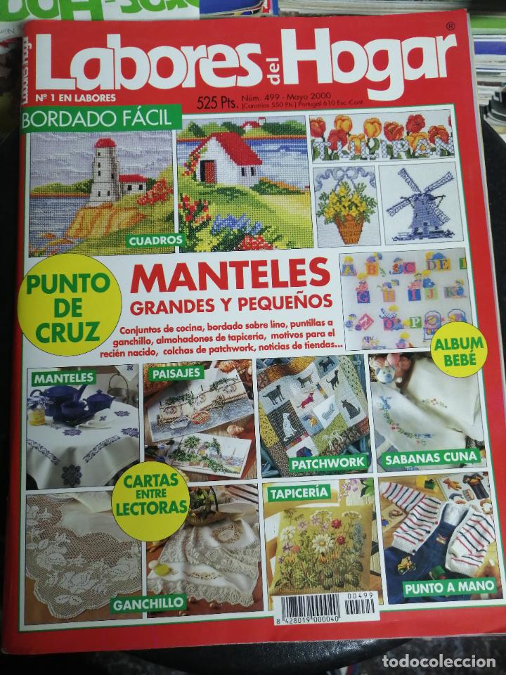 Coleccionismo de Revistas y Peri&oacute;dicos: LABORES DEL HOGAR N. 479. PUNTO DE CRUZ, GANCHILLO, BORDADOS, PATCHWORK, TAPICER&Iacute;A, S&Aacute;BANAS DE CUNA,