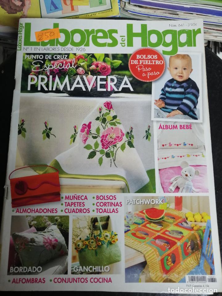 Coleccionismo de Revistas y Peri&oacute;dicos: LABORES DEL HOGAR N. 641. ALBUM BEBE, MU&Ntilde;ECA, ALFOMBRA, BOLSOS DE FIELTRO, GANCHILLO, PUNTO DE CRUZ