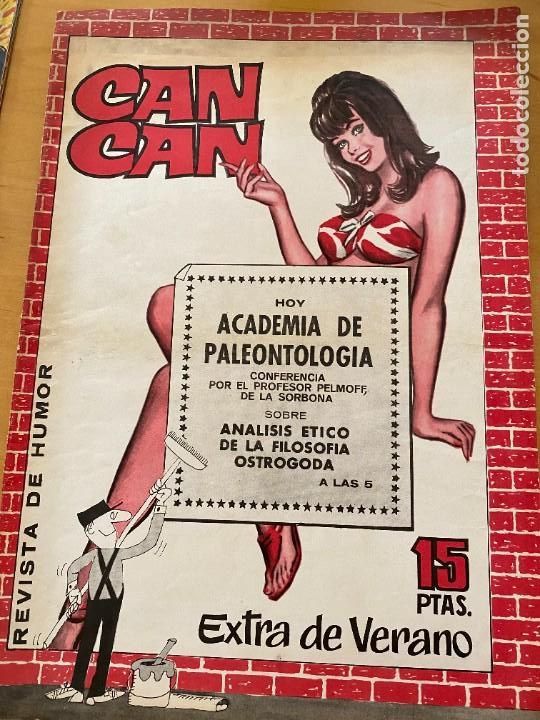 Collectionnisme de Revues et Journaux: CAN CAN REVISTA DE HUMOR EXTRA DE VERANO JUNIO 1966