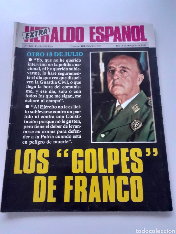 Coleccionismo de Revistas y Peri&oacute;dicos: Heraldo espa&ntilde;ol extra, 14 - 20 julio 1982, n&uacute;mero 100