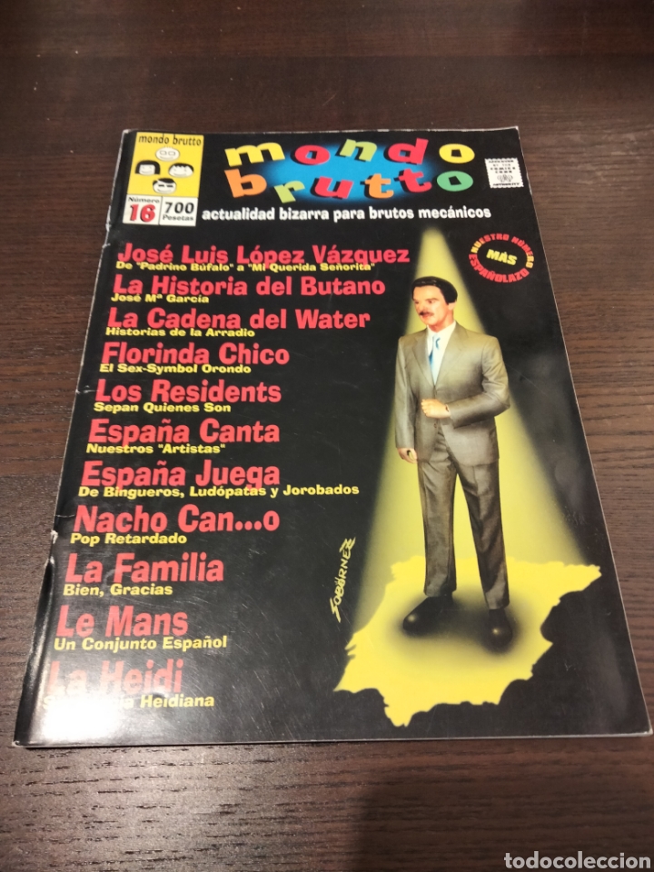 Coleccionismo de Revistas y Peri&oacute;dicos: Mondo Brutto N&uacute;mero 16