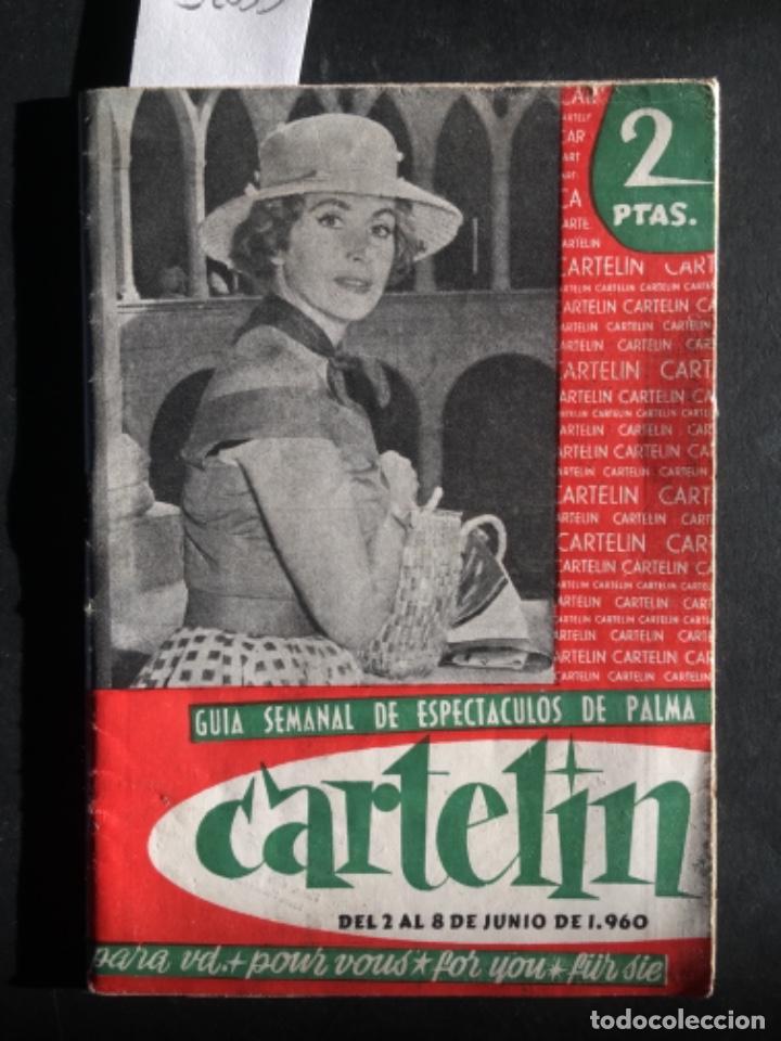 Coleccionismo de Revistas y Peri&oacute;dicos: CARTELIN, GUIA SEMANAL DE ESPECTACULOS DE PALMA DE MALLORCA, 1960