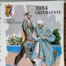 Coleccionismo de Revistas y Periódicos: CREVILLENTE - REVISTA DE MOROS Y CRISTIANOS DE 1984. Lote 310249103