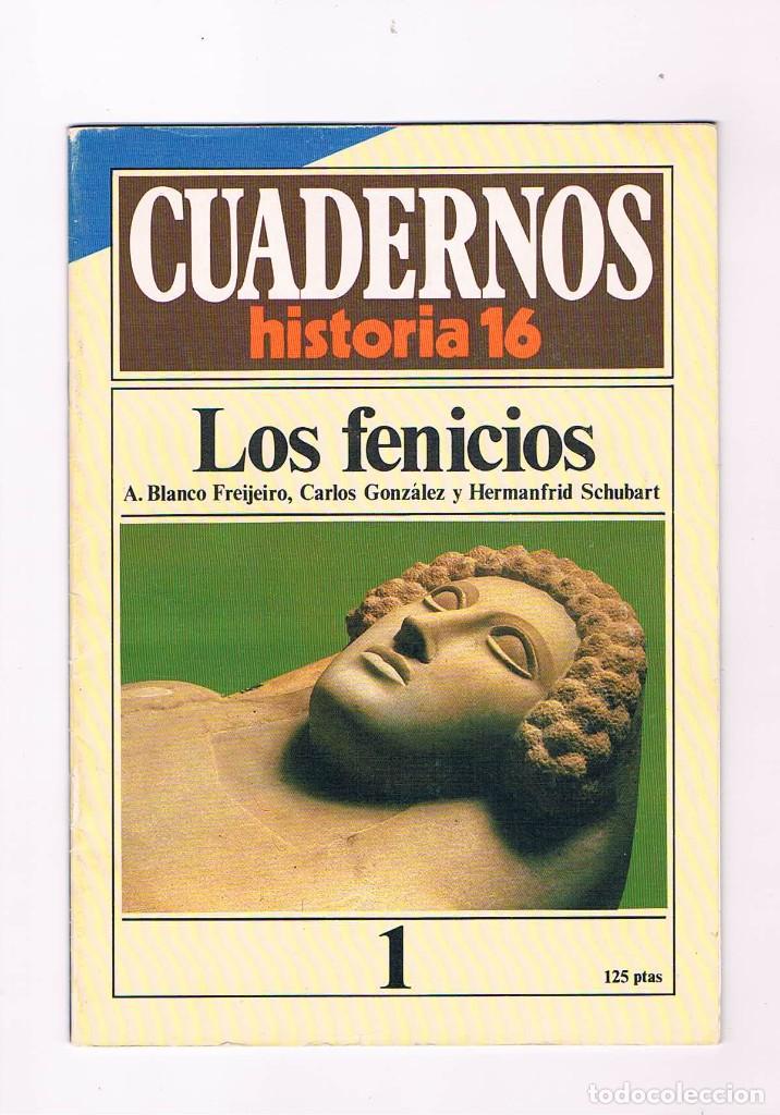Collection Magazines and Newspapers: Cuadernos Historia 16 numero 1 los fenicios **-