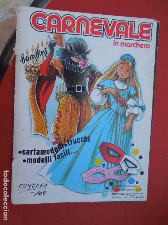 Colecionismo de Revistas e Jornais: CARNAVAL INFANTIL REVISTA N&ordm; 109 - - ITALIANO- CASTELLANO - FRANCES .- INGLES -ALEMAN