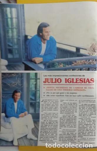 Coleccionismo de Revistas y Peri&oacute;dicos: julio iglesias REPORTAJE