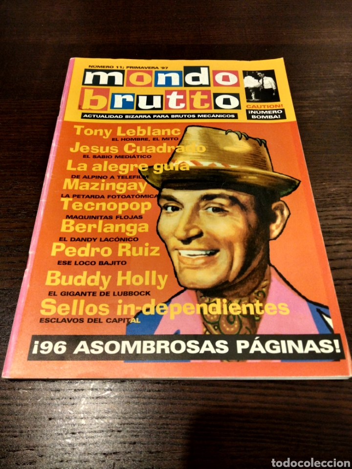 Coleccionismo de Revistas y Peri&oacute;dicos: Mondo Brutto N&uacute;mero 11