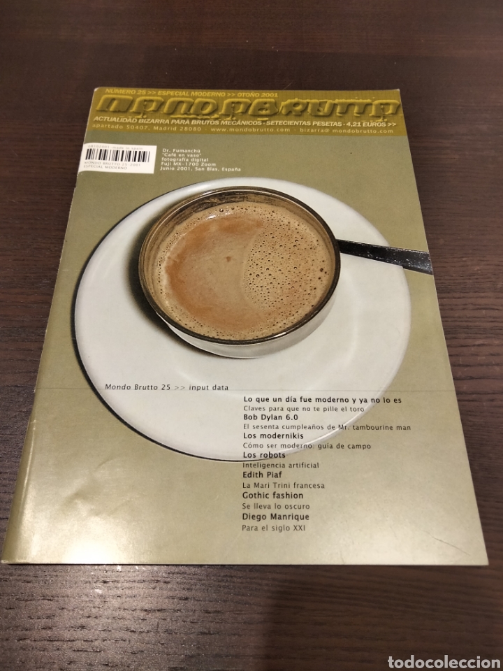 Coleccionismo de Revistas y Peri&oacute;dicos: Mondo Brutto N&uacute;mero 25