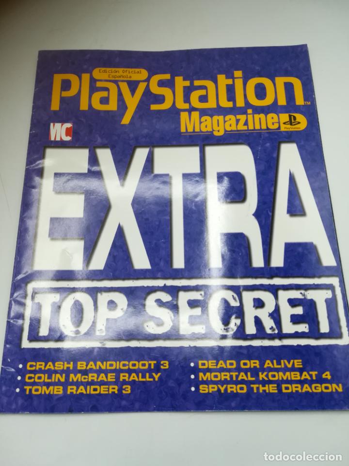 Collectionnisme de Revues et Journaux: REVISTA. PLAYSTATION MAGAZINE. EXTRA TOP SECRET. VER SUMARIO EN LAS ADICIONALES