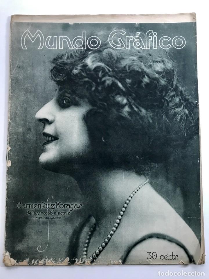 Coleccionismo de Revistas y Peri&oacute;dicos: Mundo gr&aacute;fico n&ordm; 506. 1921