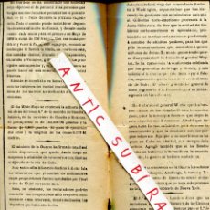 Coleccionismo de Revistas y Periódicos: DIARIO AÑO 1897 CARRETERA DE BASELLA A SOLSONA CRONICA DE LA GUERRA DE EN CUBA. Lote 310368708