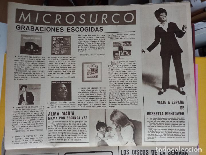 Coleccionismo de Revistas y Peri&oacute;dicos: rosetta hightower alma maria naranjito de triana manolo escobar armando manzanero