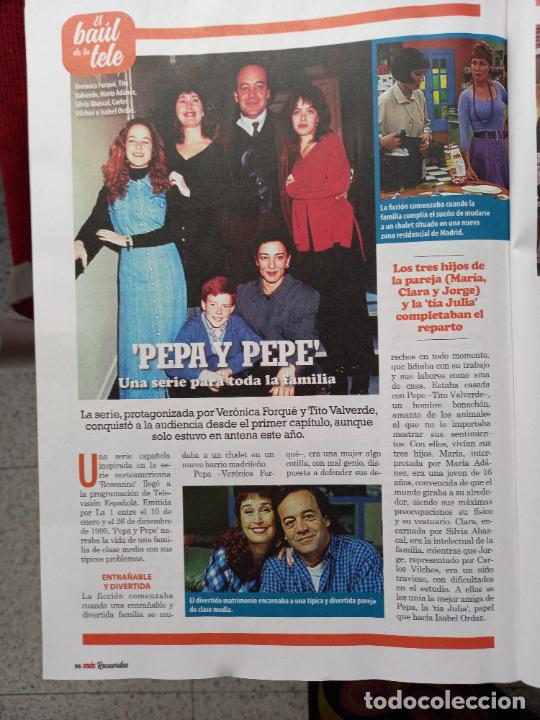 Coleccionismo de Revistas y Peri&oacute;dicos: PEPE Y PEPA VERONICA FORQUE ISABEL ORDAZ MARIA ADANEZ TITO VALVERDE SILVIA ABASCAL