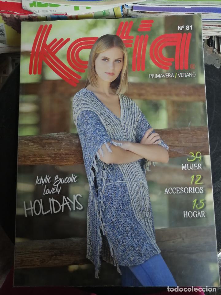 Sammeln von Zeitschriften und Zeitungen: KATIA N. 81. MUJER, ACCESORIOS, HOGAR, 66 MODELOS. PRIMAVERA - VERANO