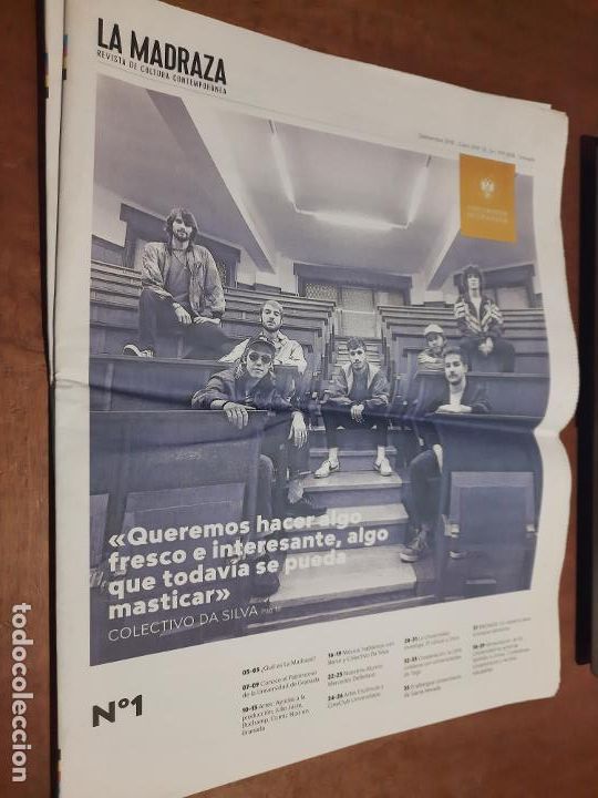 Coleccionismo de revistas y peri&oacute;dicos: LA MADRAZA 1. REVISTA DE INFORMACI&Oacute;N UNIVERSITARIA. GRANADA. BUEN ESTADO. DOBLADA. caj. 141