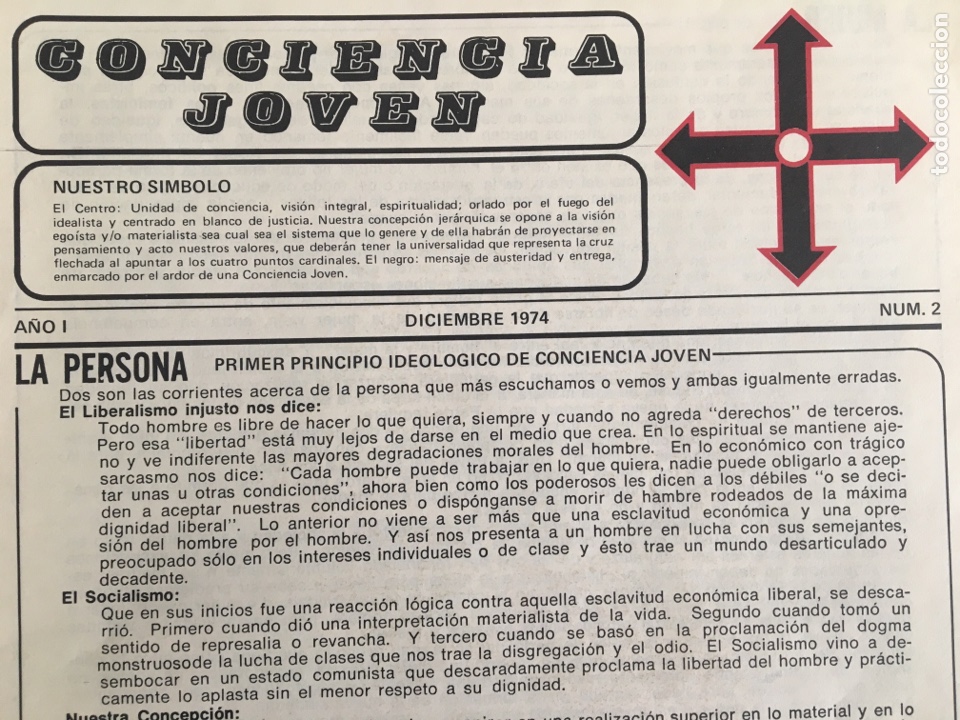 Collection Magazines and Newspapers: LOTE: CONCIENCIA JOVEN. A&ntilde;os 70s