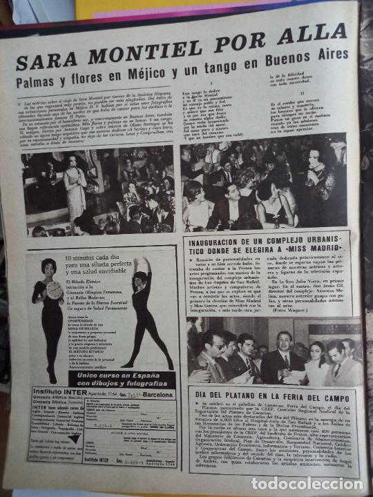 Coleccionismo de revistas y peri&oacute;dicos: SARA MONTIEL MISS MADRID