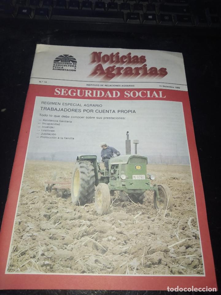 Coleccionismo de Revistas y Peri&oacute;dicos: REVISTA NOTICIAS AGRARIAS N&ordm;10 DE DICIEMBRE DE 1989