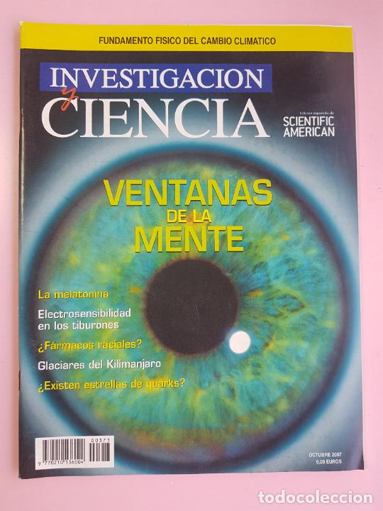 Sammeln von Zeitschriften und Zeitungen: REVISTA-INVESTIGACI&Oacute;N Y CIENCIA-VENTANAS DE LA MENTE-OCT. 2007-SCIENTIFIC AMERICAN-COLECCIONISTAS.