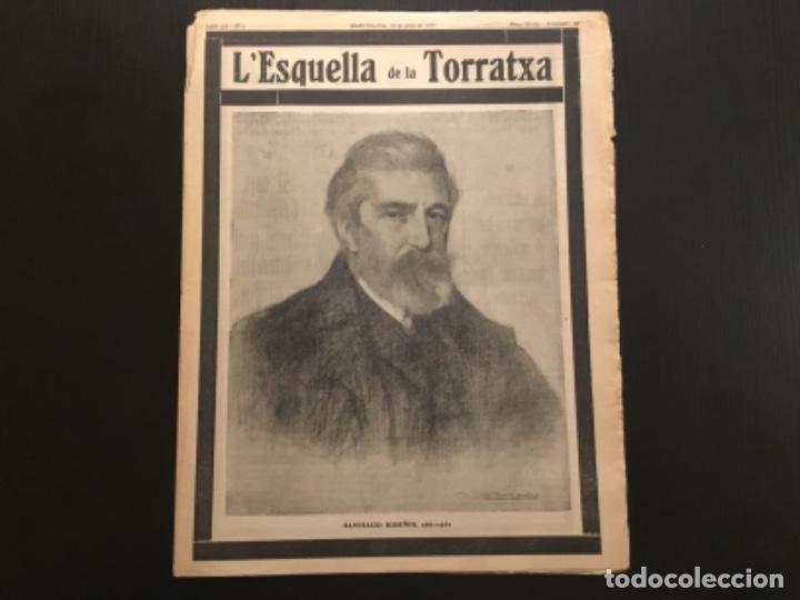 Coleccionismo de Revistas y Peri&oacute;dicos: Revista Republicana La Esquella de la Torratxa a&ntilde;o 1931 2711 Santiago Rusi&ntilde;ol auca central