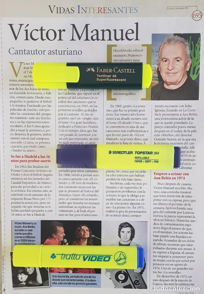 Coleccionismo de Revistas y Peri&oacute;dicos: Reportaje de V&iacute;ctor Manuel 07.03.2015