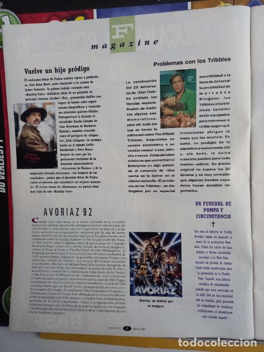 Coleccionismo de revistas y peri&oacute;dicos: BRIAN DE PALMA STAR TREK AVORIAZ FREDY KRUEGGER ARNOLD SCHWERZENEGGER