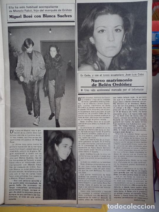 Coleccionismo de Revistas y Peri&oacute;dicos: MIGUEL BOSE BLANCA SUELVES BELEN ORDO&Ntilde;EZ