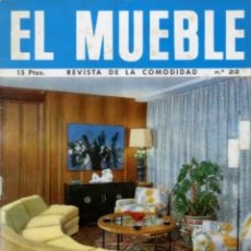 Coleccionismo de Revistas y Periódicos: LOTE 12 REVISTAS EL MUEBLE, AÑOS 60. Lote 311422018