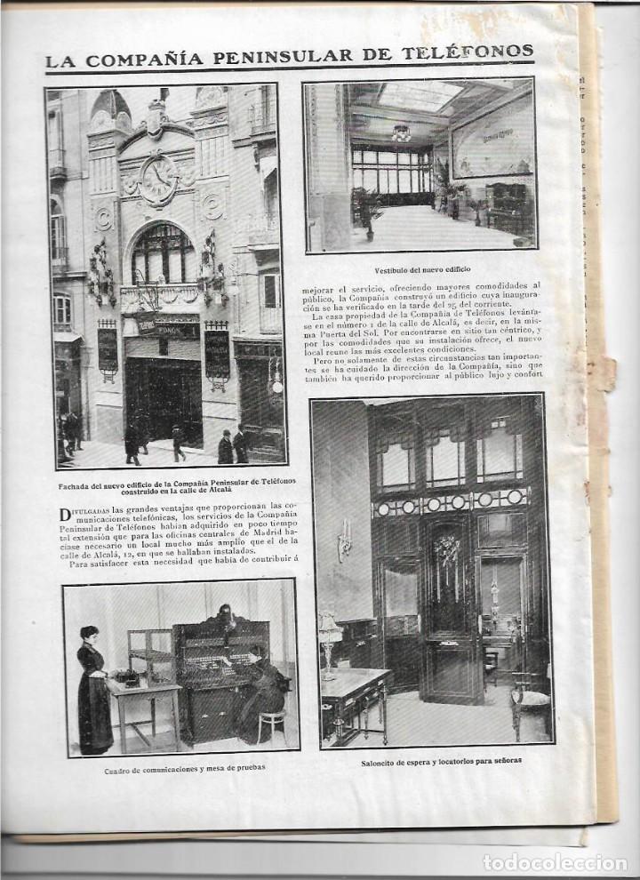 Coleccionismo de Revistas y Peri&oacute;dicos: A&Ntilde;O 1911 COMPA&Ntilde;IA PENINSULAR TELEFONOS PALENCIA PUENTE CARRETERA A VILLAMURIEL RIO CARRION