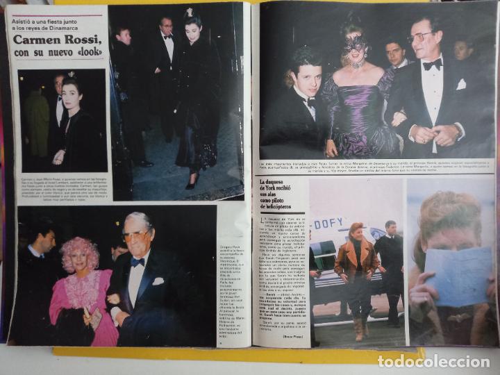 Collectionnisme de Revues et Journaux: CARMEN MARTINEZ BORDIU ROSSI MARGARITA DE DINAMARCA GREGORY PECK SARAH FERGUSON