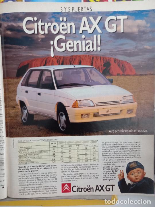 Coleccionismo de Revistas y Peri&oacute;dicos: ANUNCIO CITROEN AX GT