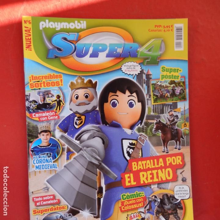 Collection Magazines and Newspapers: PLAY MOVIL REVISTA - SUPER 4- N&ordm; 6