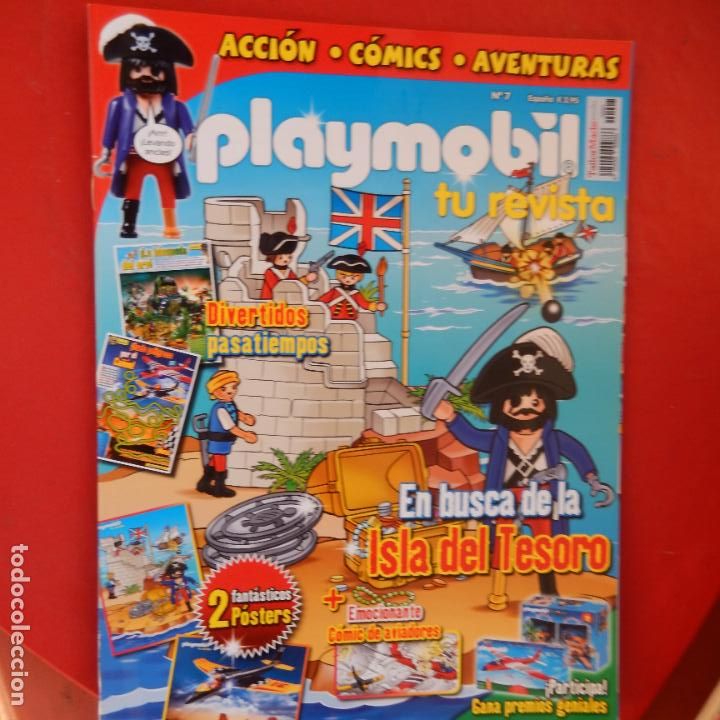 Coleccionismo de Revistas y Peri&oacute;dicos: PLAYMOVIL TU REVISTA - N&ordm; 7 - ACCION - DIVERSION -EN BUSCA DE LA ISLA DEL TESORO