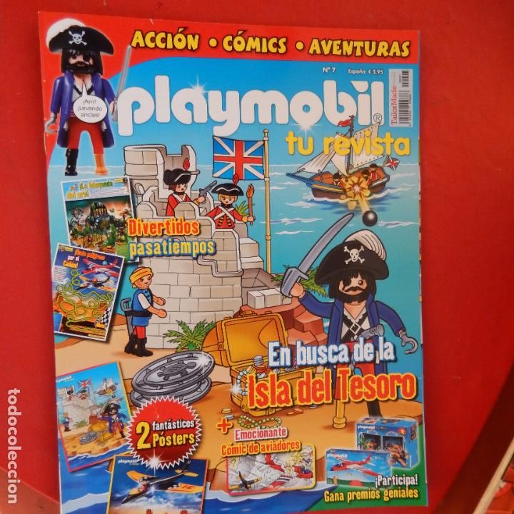 Coleccionismo de Revistas y Peri&oacute;dicos: PLAYMOVIL TU REVISTA - N&ordm; 7 - ACCION - DIVERSION -EN BUSCA DE LA ISLA DEL TESORO
