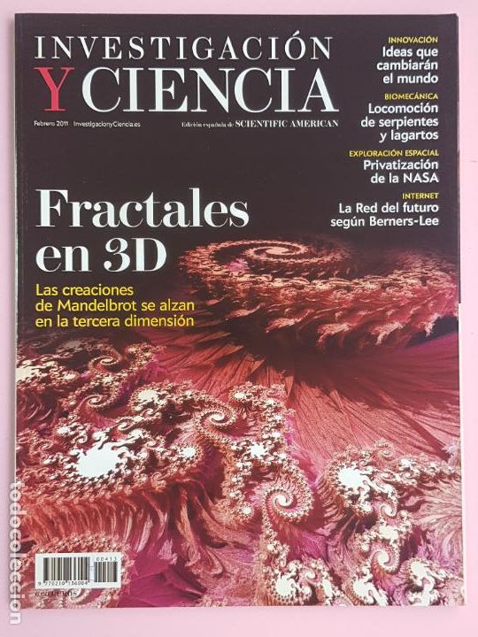 Coleccionismo de Revistas y Peri&oacute;dicos: REVISTA-INVESTIGACCI&Oacute;N Y CIENCIA-SCIENTIFIC AMERICAN-FRACTALES EN 3D-FEBRERO 2011-COLECCIONISTAS