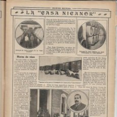 Coleccionismo de Revistas y Periódicos: AÑO 1913 CADIZ BODEGAS CASA NICANOR TALLER MANZANO VARADERO SAN ILDEFONSO REPARACION BARCOS ALBORAYA