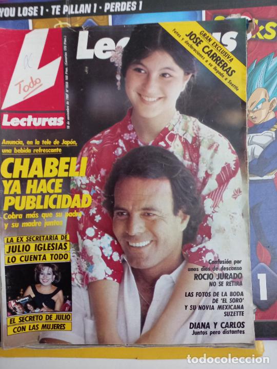 Coleccionismo de Revistas y Peri&oacute;dicos: portada de julio iglesias y chabeli con kimono en japon