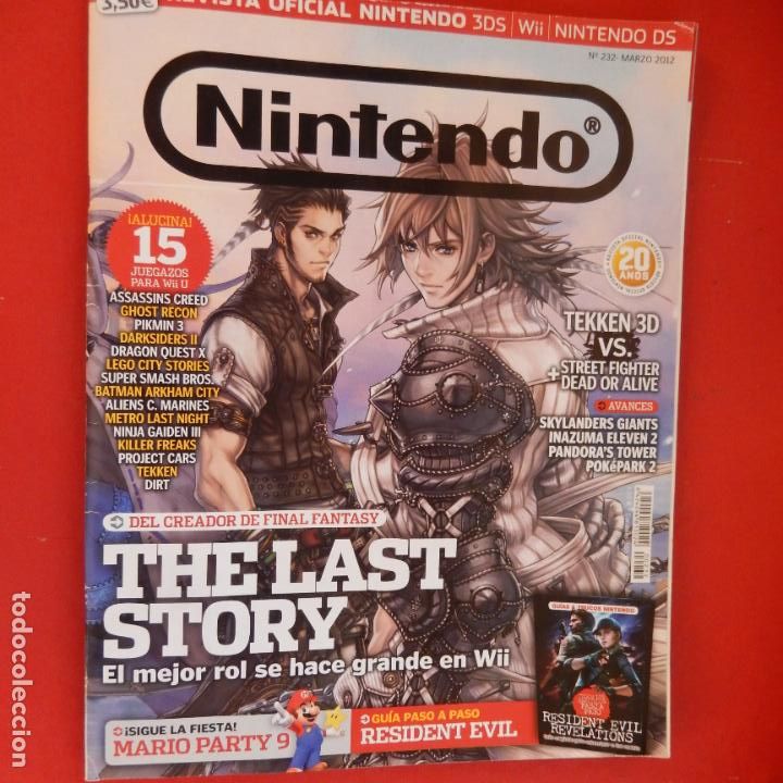 Coleccionismo de Revistas y Peri&oacute;dicos: NINTENDO REVISTA OFICIAL N&ordm; 232 - MARZO 2012 . - SUPLEMENTO RESIDENT EVIL