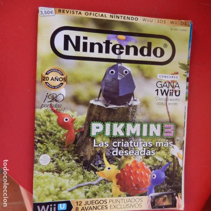 Coleccionismo de Revistas y Peri&oacute;dicos: NINTENDO REVISTA OFICIAL N&ordm; 242 - PIKMIN LAS CRIATURAS MAS DESEADAS -SUPER MARIO BROS