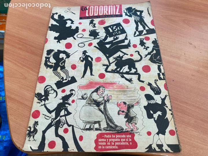 Coleccionismo de Revistas y Peri&oacute;dicos: LA CODORNIZ N&ordm; 237 PORTADA HERREROS. 24 FEBRERO 1946 (CODG1)