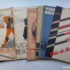 Coleccionismo de Revistas y Periódicos: 8 REVISTAS VIDA DE NEGOCIOS, AÑOS 1930 - VER FOTOS ADICIONALES. Lote 311683788