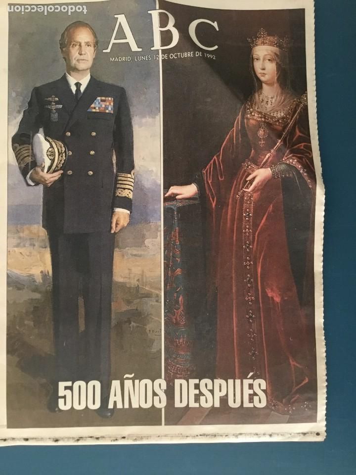 Coleccionismo de Revistas y Peri&oacute;dicos: PERIODICO ABC. 12.10.1992. 500 A&Ntilde;OS DESPUES
