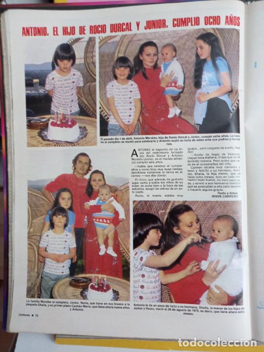 Coleccionismo de Revistas y Peri&oacute;dicos: ROCIO DURCAL ANTONIO MORALES JUNIOR CARMEN Y ANTONIO
