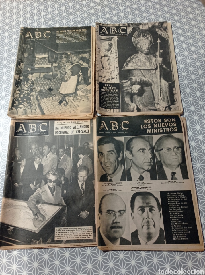 Coleccionismo de Revistas y Peri&oacute;dicos: Peri&oacute;dico ABC